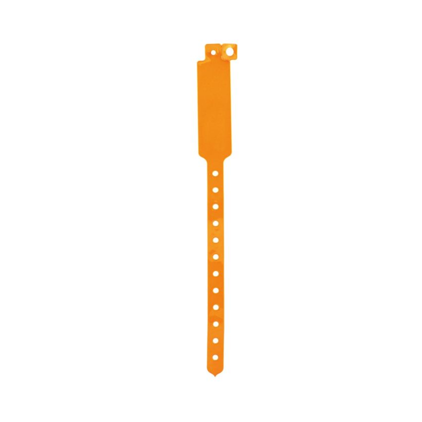 Darlen Tamper-Proof Fluorescent Vinyl Identification Wristband