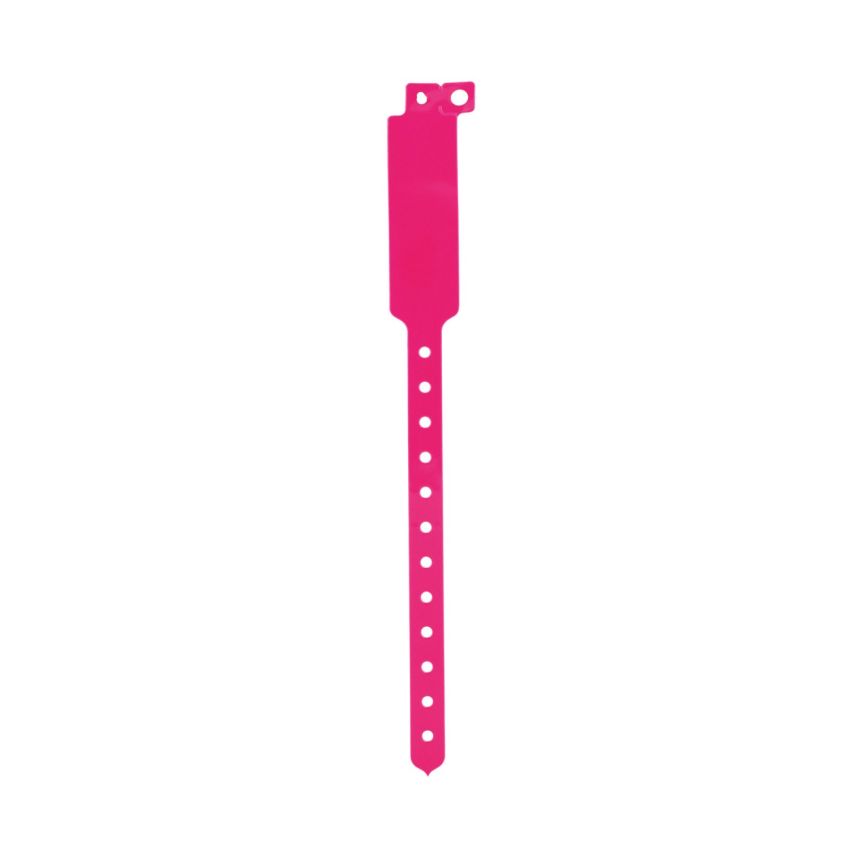 Darlen Tamper-Proof Fluorescent Vinyl Identification Wristband