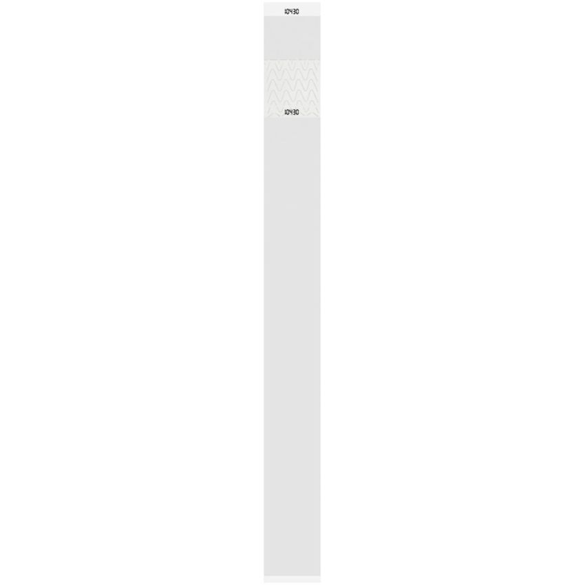 Tikker Tamper-proof Identification Wristband 1 voucher, in Tyvek
