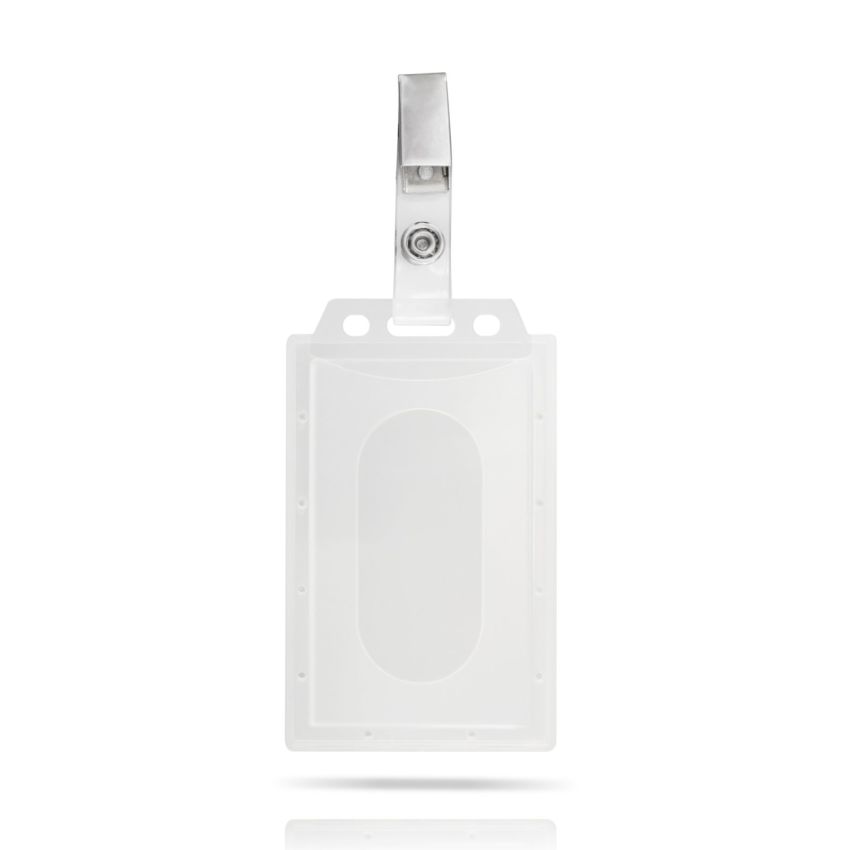 Rigid Identifier in rigid PVC, with spring