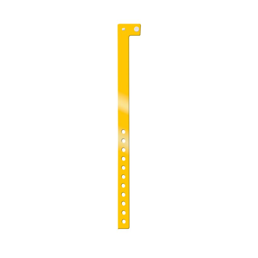 Div Tamper-Evident Vinyl Identification Wristband