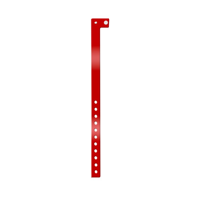 Div Tamper-Evident Vinyl Identification Wristband