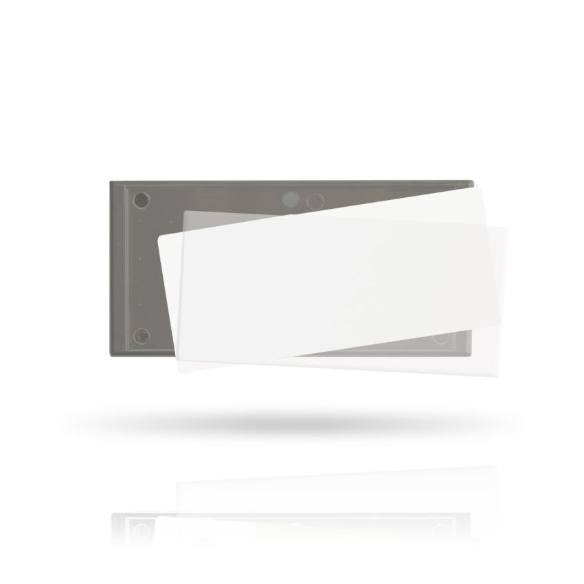 ID BADGE M69 Identification Badge ID PLATE (69x34mm) - matte