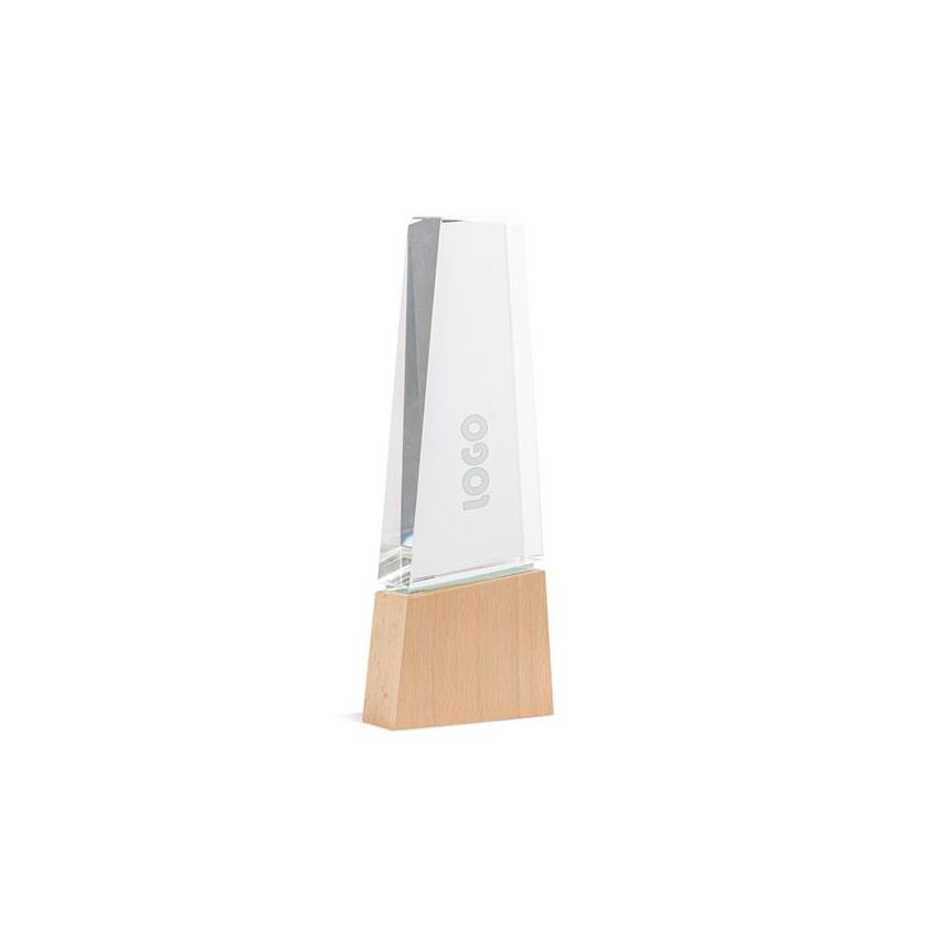 Best Trophy in Wood and Glass with Gift Box