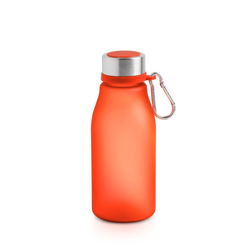 Bijou Bottle in Frosted RPET 350ml, with Carabiner