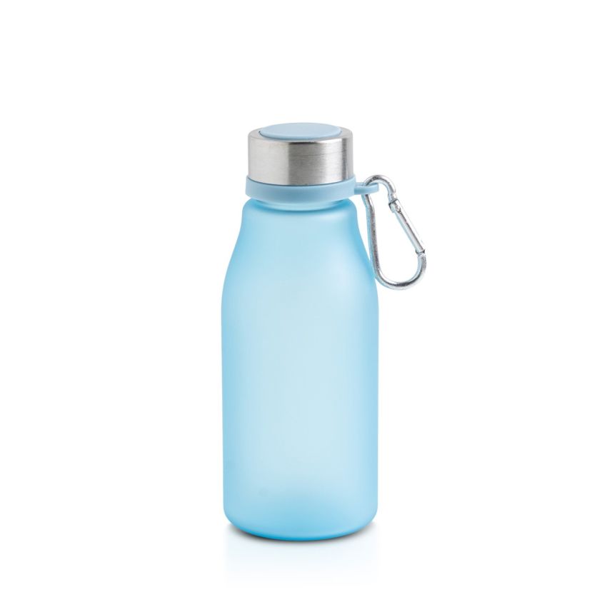 Bijou Bottle in Frosted RPET 350ml, with Carabiner