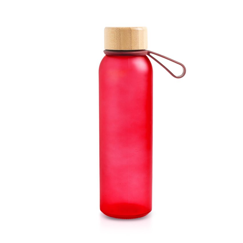 Atlântida Frosted Glass Bottle 500ml, with Silicone Handle