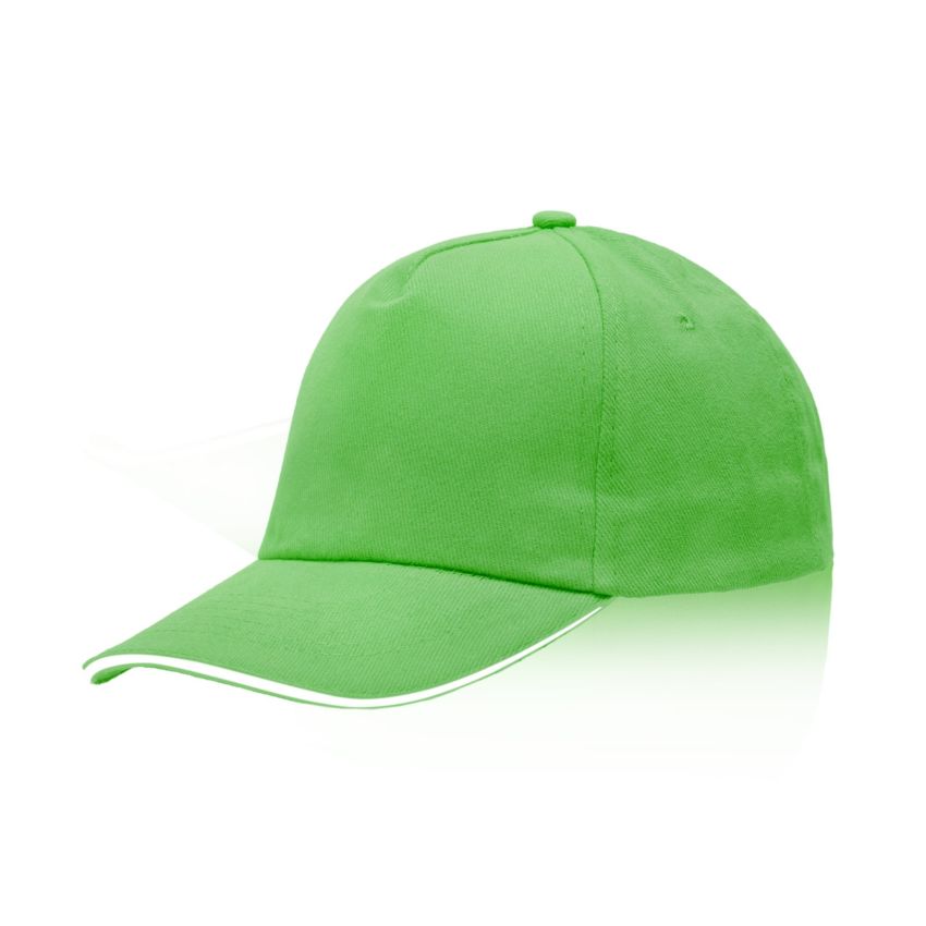 Zectra Adult Cap, sandwich peak, made of combed cotton
