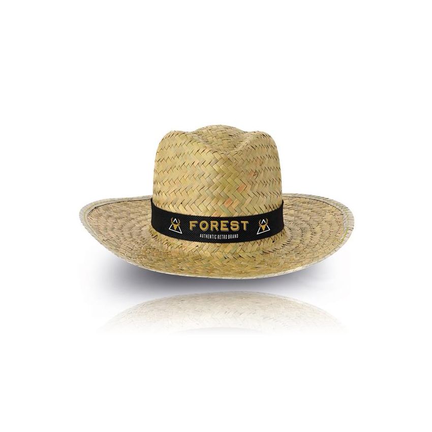 Kynts Adult Dark Straw Hat
