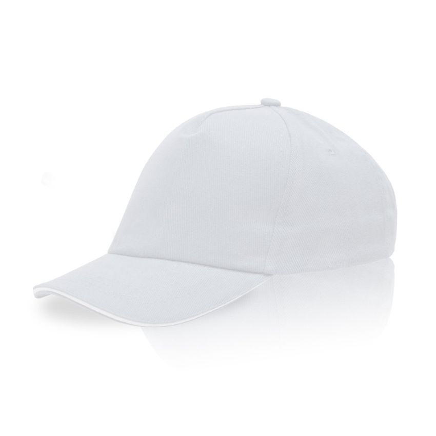 Kassie Children's Cotton Sandwich Peak Cap