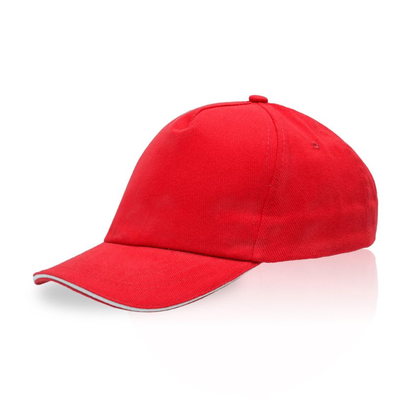 Kassie Children's Cotton Sandwich Peak Cap