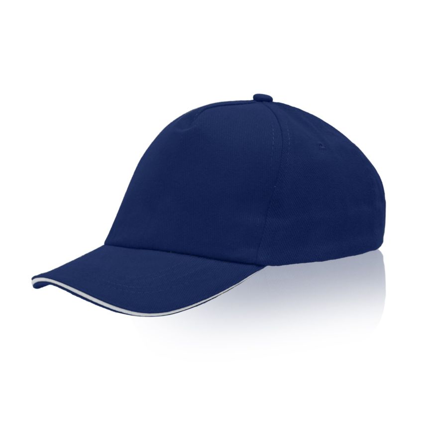 Kassie Children's Cotton Sandwich Peak Cap