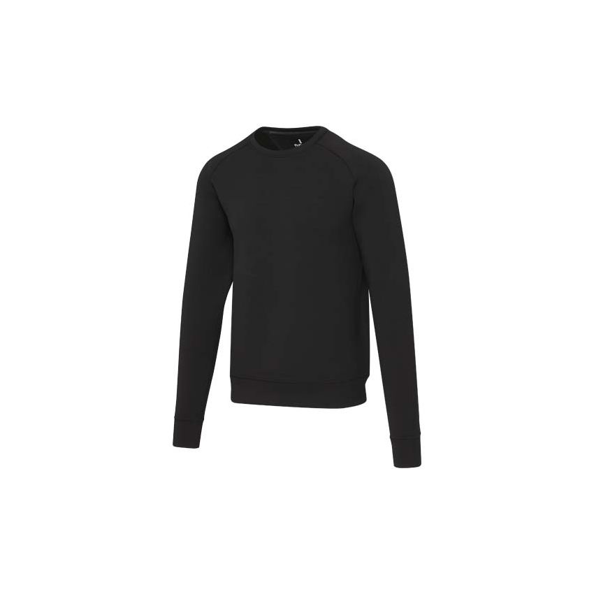 Unisex sports T-shirt with crew neck and interlock knit 