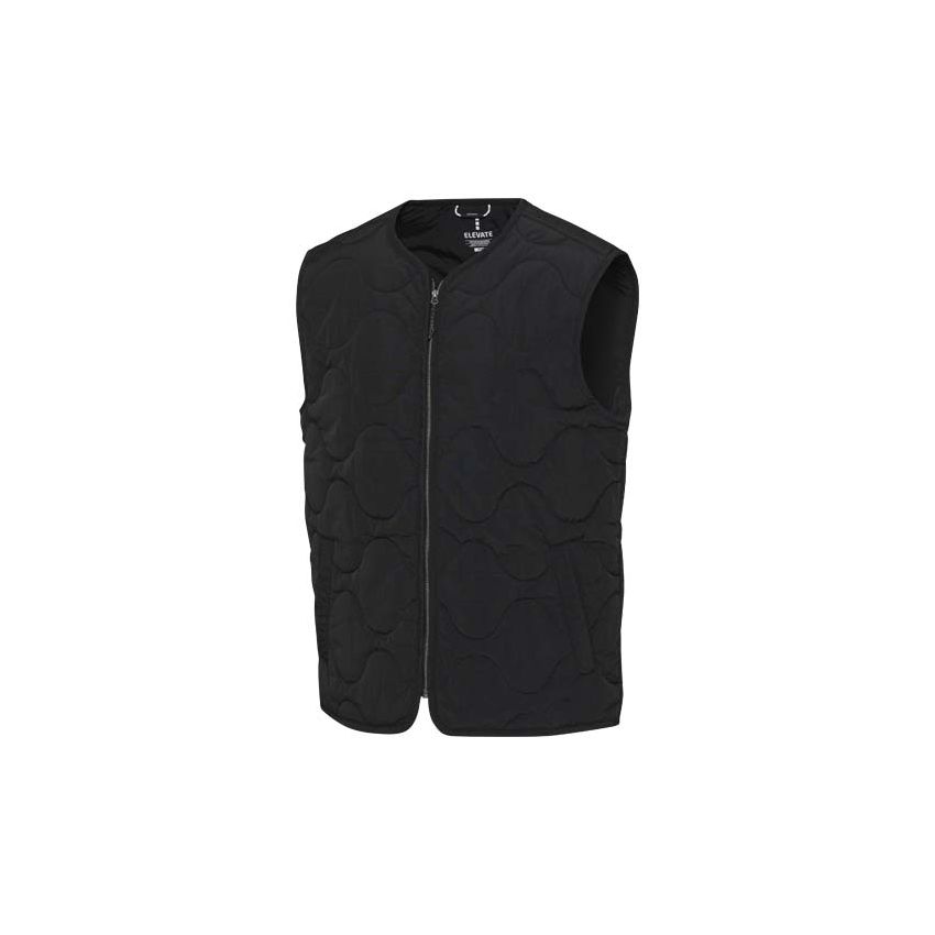 Unisex recycled GRS quilted gilet 