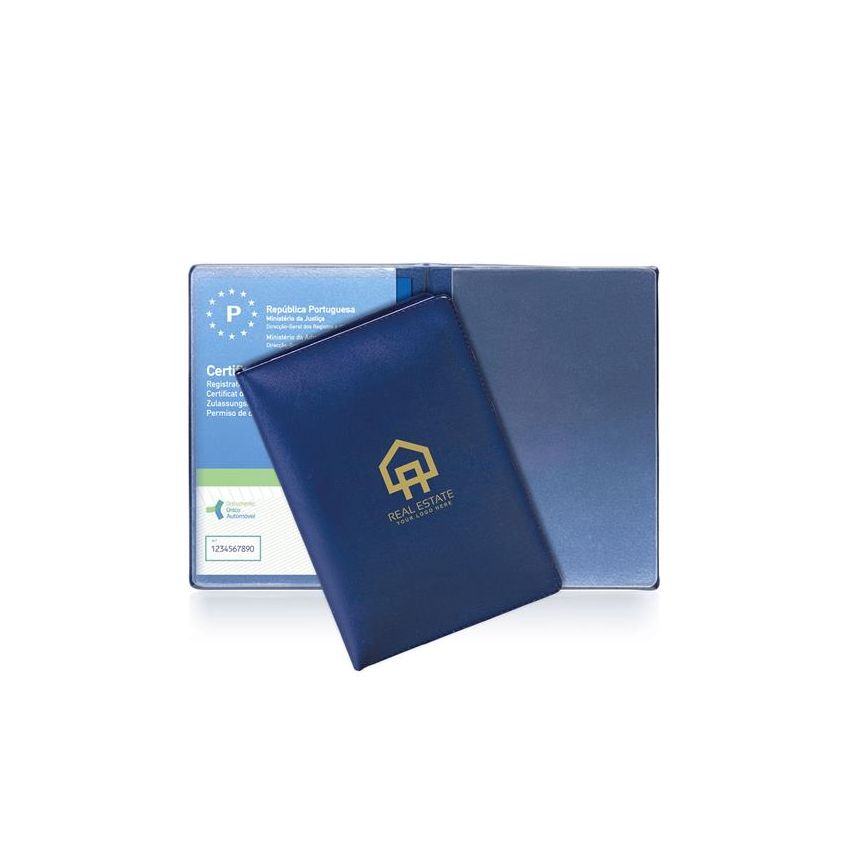 Holdex PVC Document Wallet with 2 Compartments