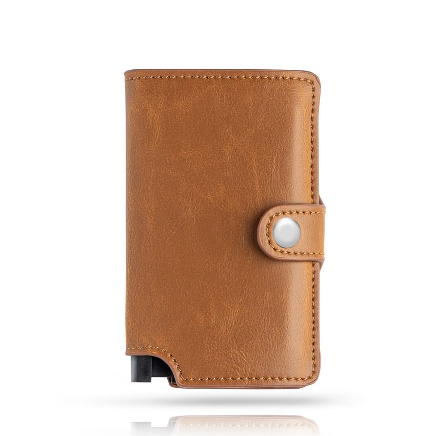 Sixwal Wallet with card holder and RFID protection in gift box