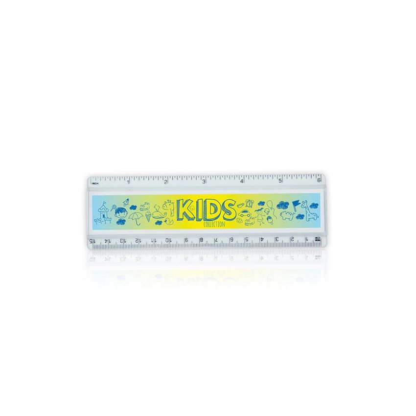 REG-15 Ruler REG-15 with acrylic cover and printed scale, 15cm