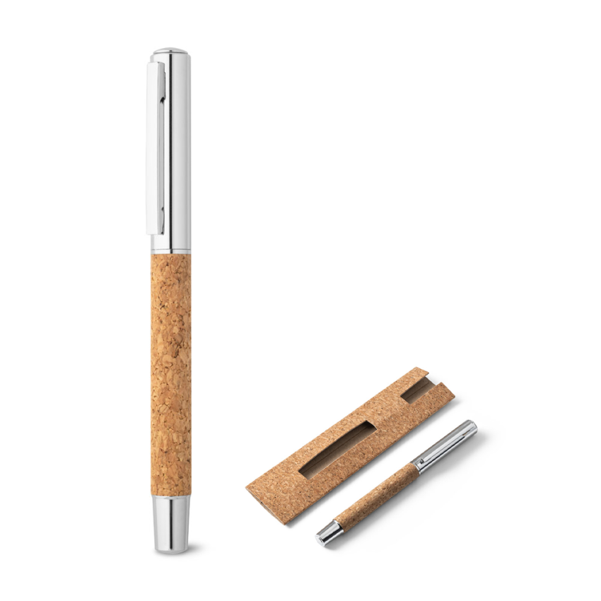 ANDREW Roller with stainless steel body (90% rSS) and cork with clip