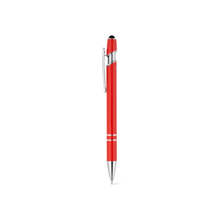 NEIL Ballpoint pen in recycled aluminium (100% rAL), with touch tip