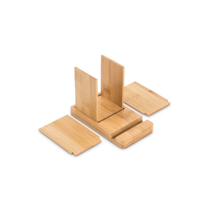 ERWIN Desk set with mobile phone and cup holder