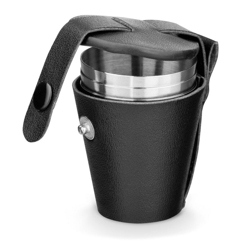 HIMALAYAS Set of 4 stainless steel cups 25 mL