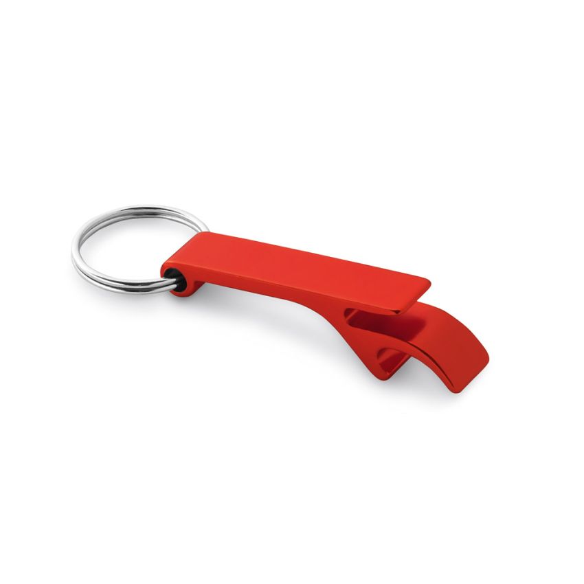 RE-BAITT Keyring in recycled aluminium (100% rAL) with bottle opener