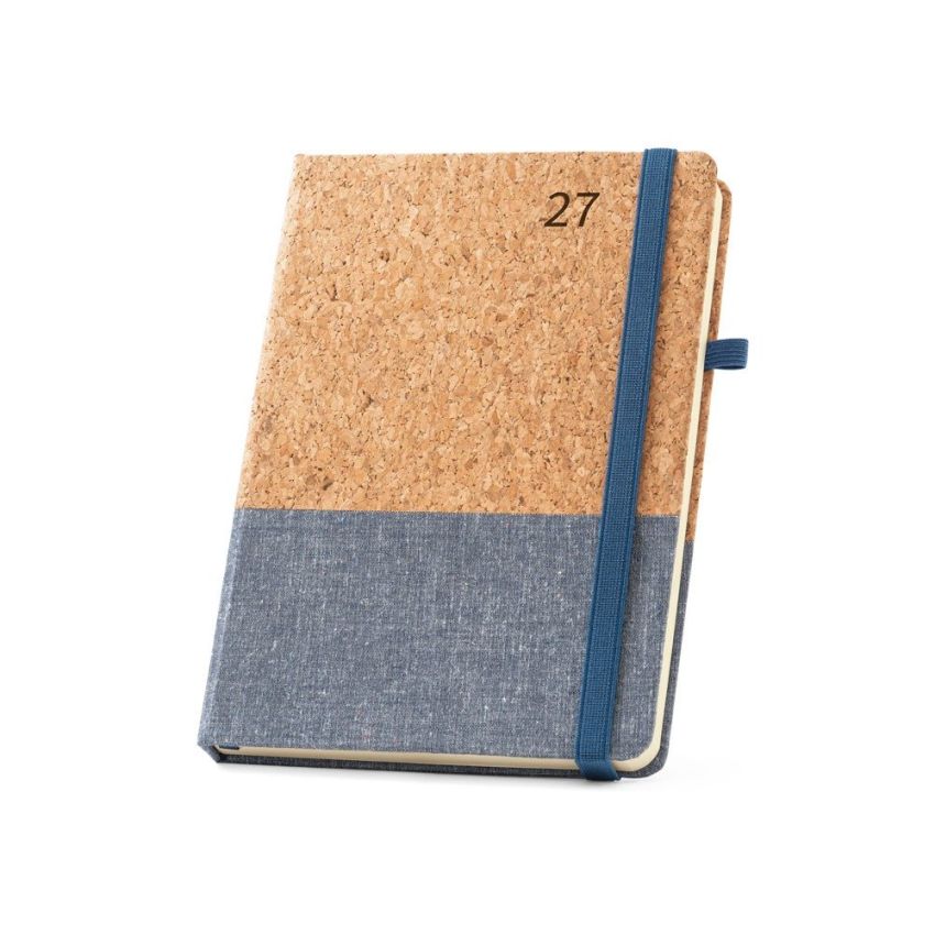 QUENTAL A5 Diary in cork and linen