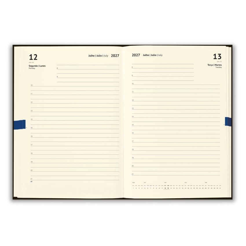QUENTAL A5 Diary in cork and linen