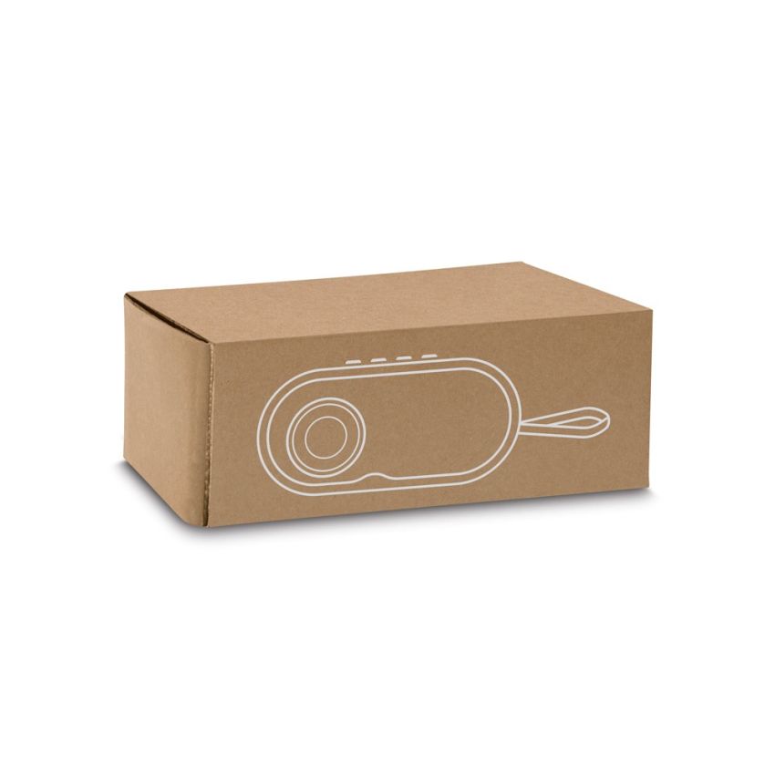 TILLY 3W portable speaker with 5h autonomy in bamboo and recycled ABS (100% rABS)