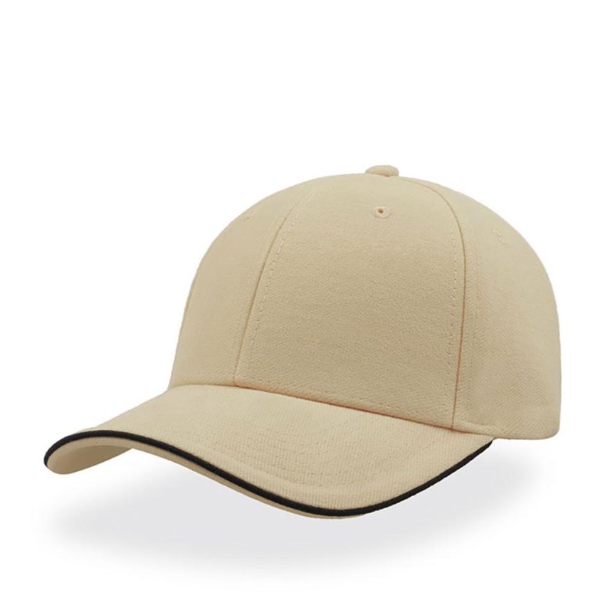 Pilot Piping Sandwich Cap, 100% brushed cotton