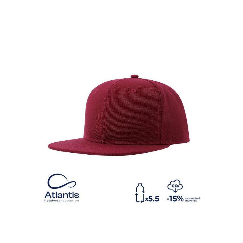 Snap Back-S Cap, 100% Recycled Polyester