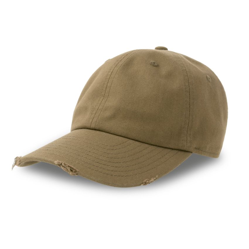 Dad Hat Destroyed-S Dad Hat Destroyed-S, 100% Cotton