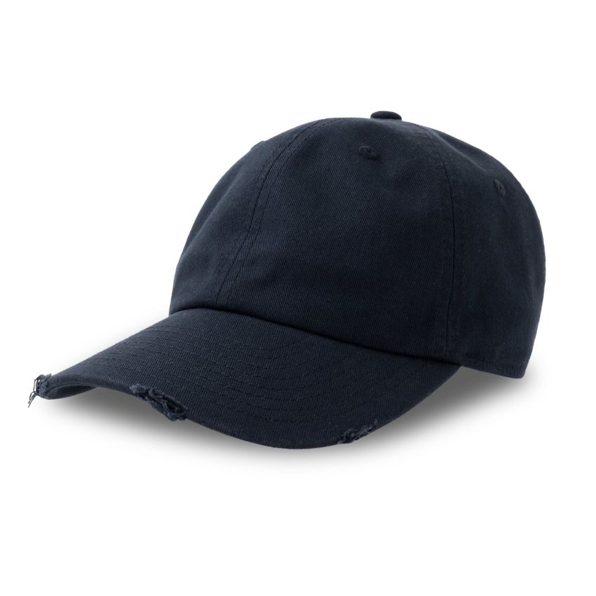 Dad Hat Destroyed-S Dad Hat Destroyed-S, 100% Cotton
