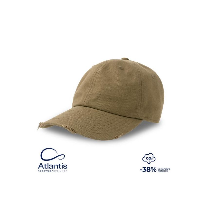 Dad Hat Destroyed-S Dad Hat Destroyed-S, 100% Cotton