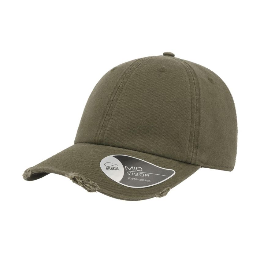 Dad Hat Destroyed Cap, 100% chino cotton
