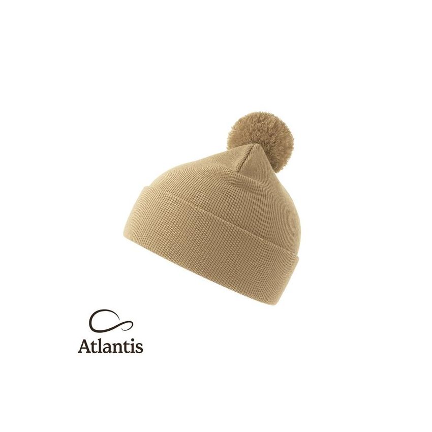 WIND-S WITH POMPOM Wind S Hat With Pompom, 100% Recycled Polyester