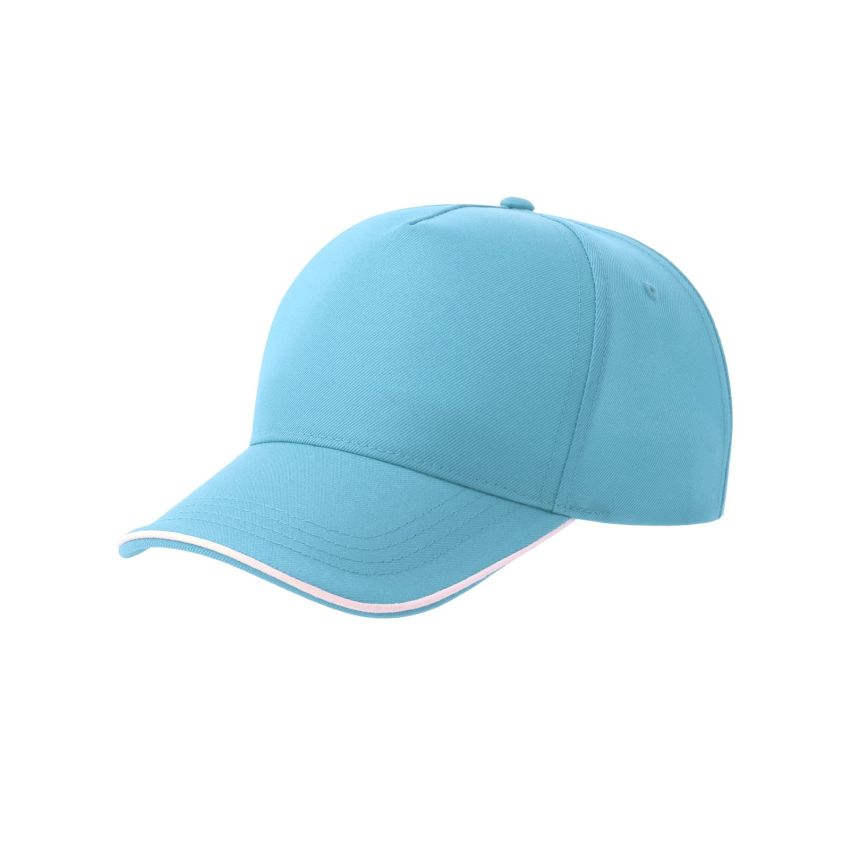 RECY FIVE PIPING Cap Recy Five Piping, 100% Recycled Polyester