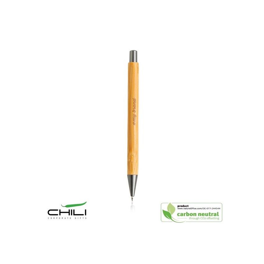 Noclip B Bamboo Ballpoint Pen, without clip