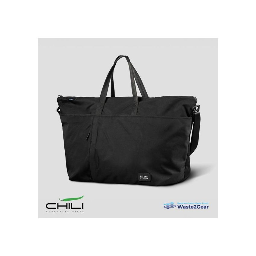 Zenith 30L Gym Bag made from recycled ocean materials.