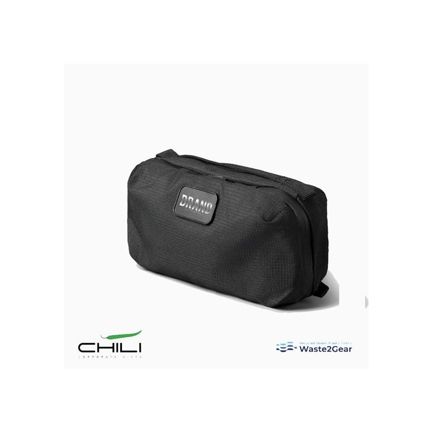 COVE Bag for technological accessories made from ocean-recycled material