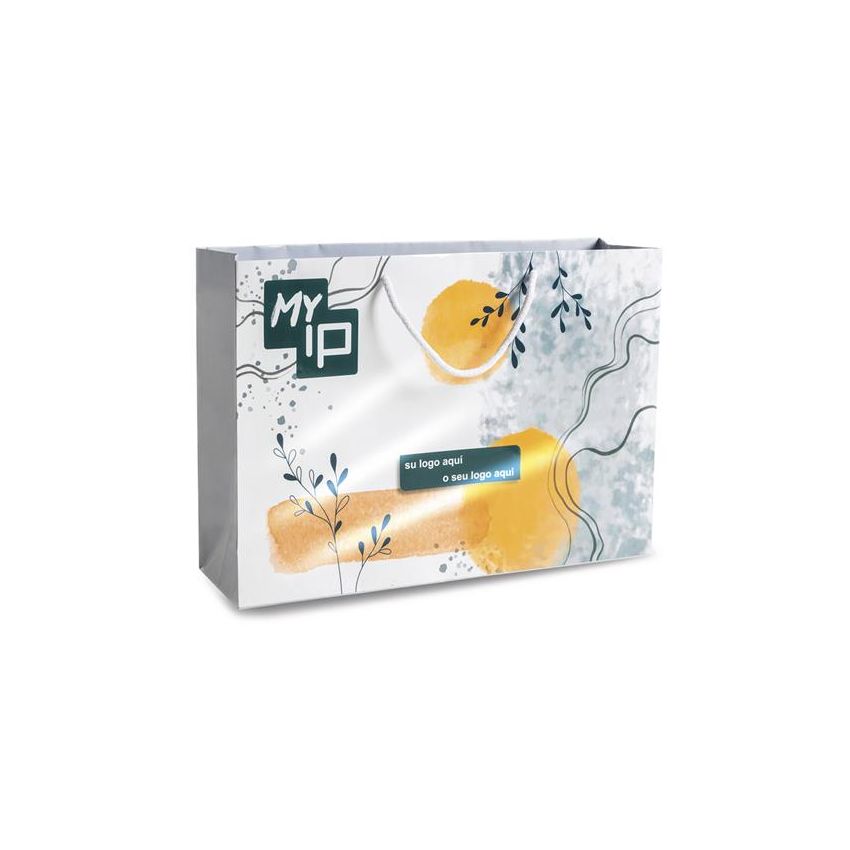 GrandBag Large Paper Bag, Horizontal, Glossy