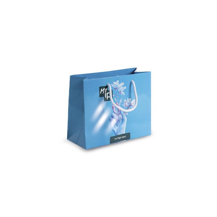 MidBag Medium Paper Bag, Horizontal, Glossy