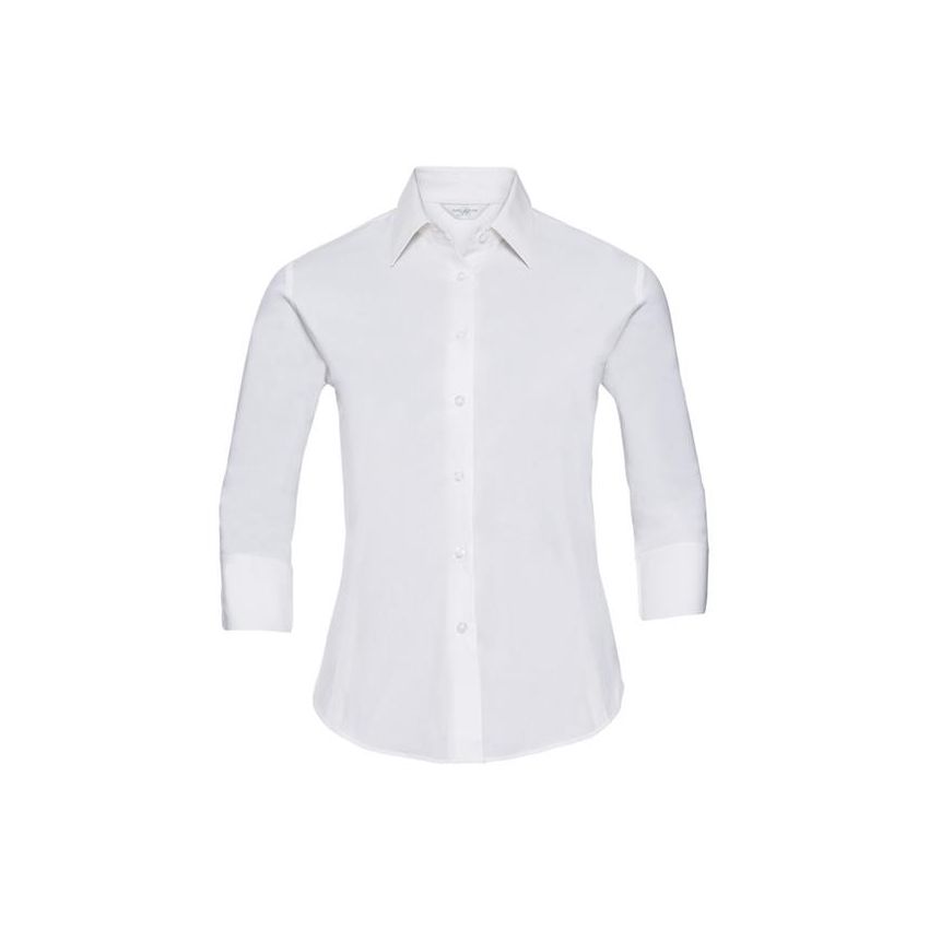 Poplin Shirt with Long Sleeves for Women