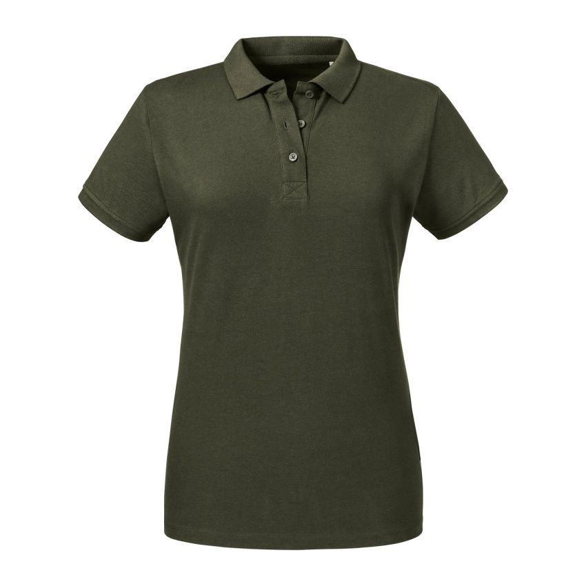 Pure Organic Polo Polo Pure Organic Ladies 215g - 100% Organic Cotton