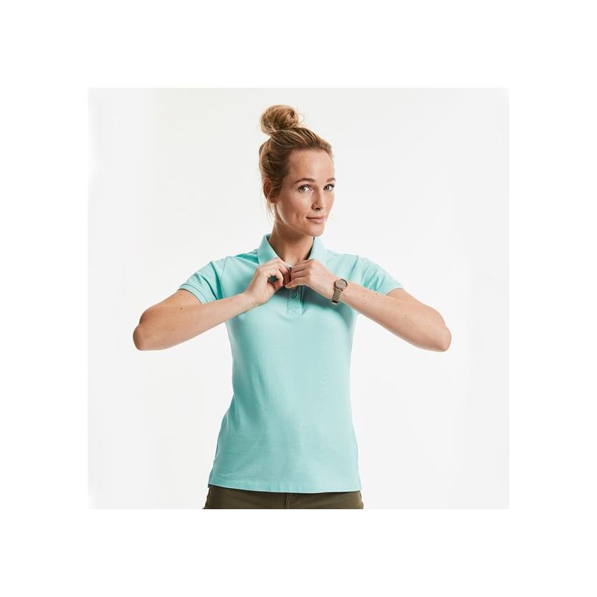 Pure Organic Polo Polo Pure Organic Ladies 215g - 100% Organic Cotton