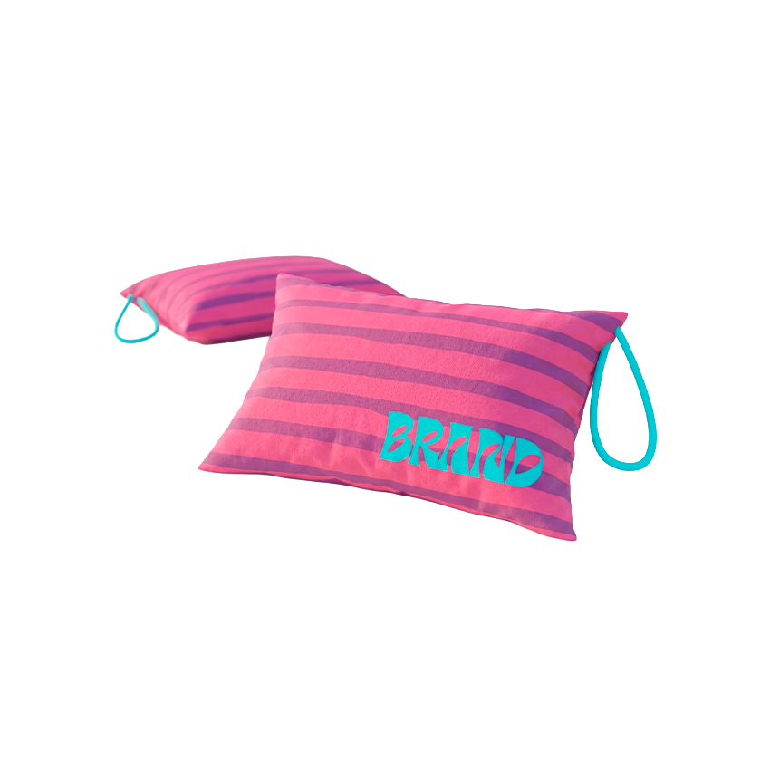 Beach Pillow 100% Custom, POLYESTER 600D