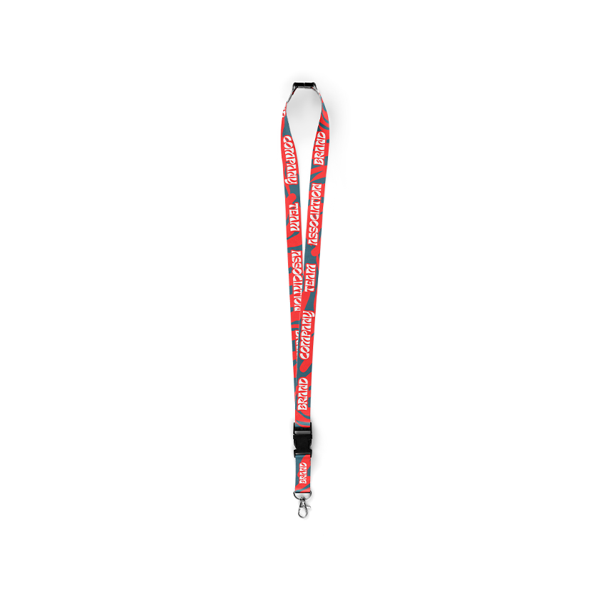 Lanyard 100% Custom KEYRING WITH CLIP