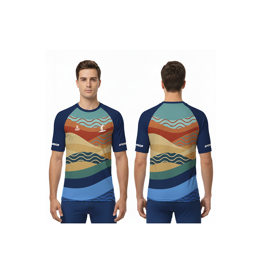 Surf T-shirt 100% Custom SLATER, ELASTANE