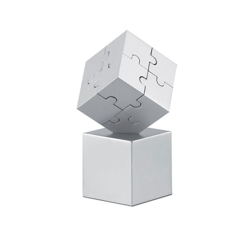 3D Metal and Magnetic Puzzle