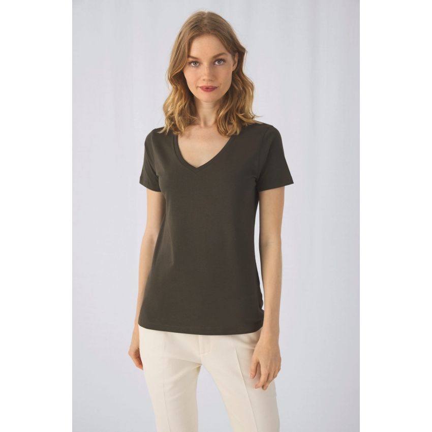 Women's Organic Inspire V-neck T-shirt